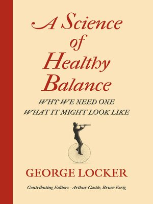 cover image of A Science of Healthy Balance